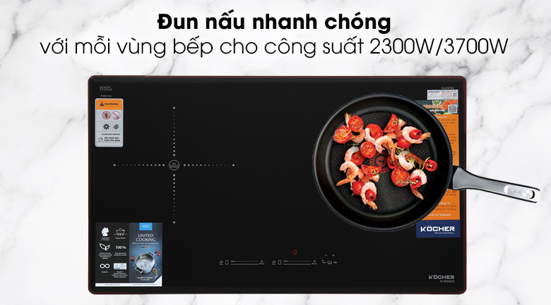 BẾP TỪ ĐÔI KOCHER DI-806GE02