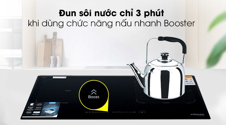 BẾP TỪ ĐÔI KOCHER DI-881GE