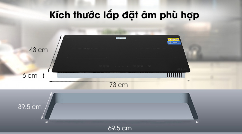 BẾP ĐIỆN TỪ KOCHER EI633